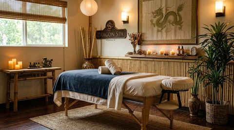 Illustration of Dragon Spa, massage spa in Titusville, FL